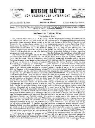 Professor Dr. Tuiskon Ziller