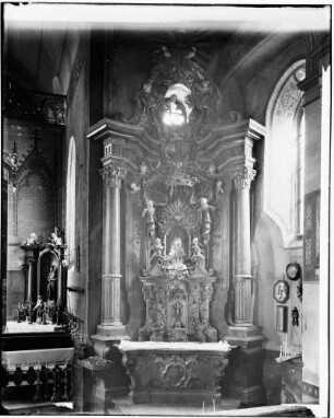 Waghäusel Wallfahrtskirche - ehemalige Klosterkirche Sankt Maria Rechter Seitentrakt