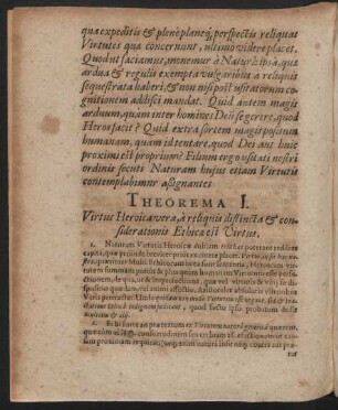 Theorema I. - V. Et Postremum.
