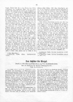 Von Schlüter bis Menzel