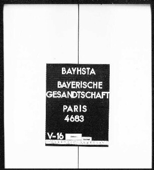 Die Ausweisung von bayerischen bzw. deutschen Staatsangehörigen aus Frankreich wegen anarchistischen Umtrieben, darin Einzelfälle (Namen nur im Register verzeichnet)