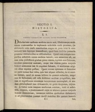 3-16, Sectio I. Historica.