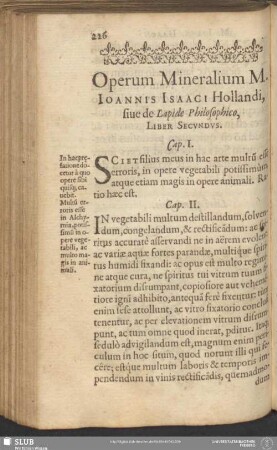 Liber Secundus