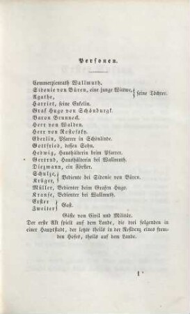 Karl Gutzkow's Dramatische Werke, 8,1. Ottfried. Fremdes Glück