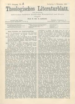 521-524 Neue Schriften zur Inspirationsfrage