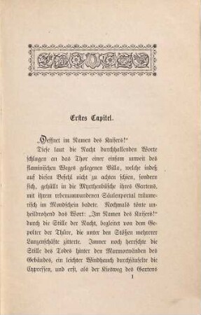 Paris der Mime : Realistisch-Historischer Roman aus der Zeit Domitian's von Wilhelm Walloth