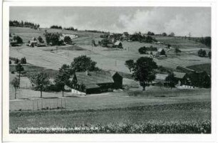 Schellerhau. Blick auf Schellerhau