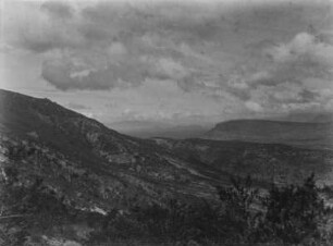 Berglandschaft : Blick über eine Berglandschaft.
