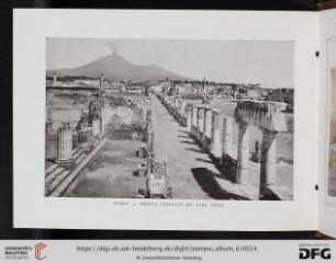 Pompei - Veduta generale del foro civile