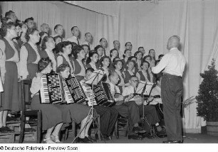 Chor und Instrumentalisten