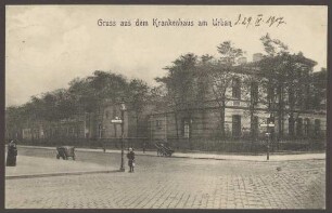 Ansichtskarte „Gruss aus dem Krankenhaus am Urban“