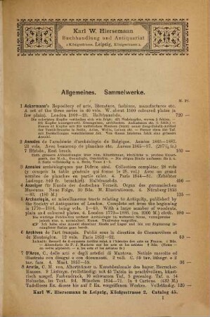 Katalog. 45. 1889