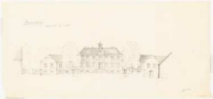 Schloss Sonnenburg, Bad Freienwalde: Ansicht 1:100