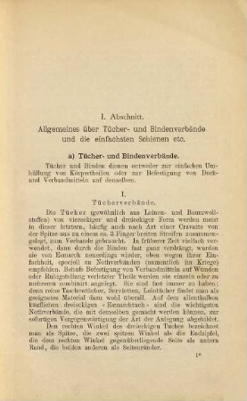 Verbandlehre für Studirende und Ärzte