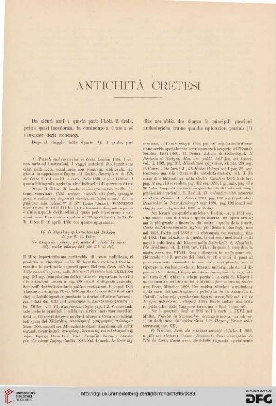 6: Antichità Cretesi