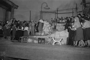 Szenenbilder aus der Oper "Der Bajazzo" von Ruggero Leoncavallo an der Deutschen Staatsoper Berlin : Szenenbild