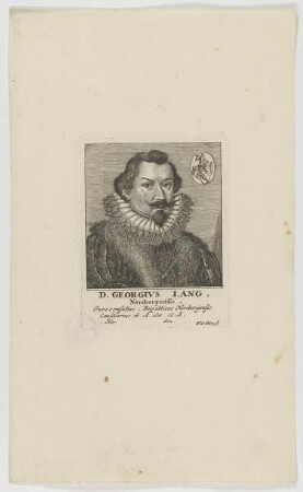 Bildnis des Georgivs Lang