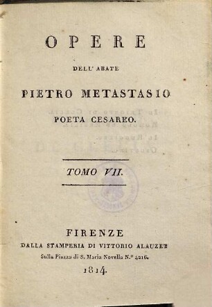 Opere : conforme l'ed, di Lucca del 1781, 7