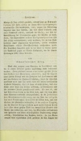 Schmalkaldischer Krieg