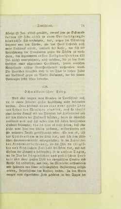 Schmalkaldischer Krieg