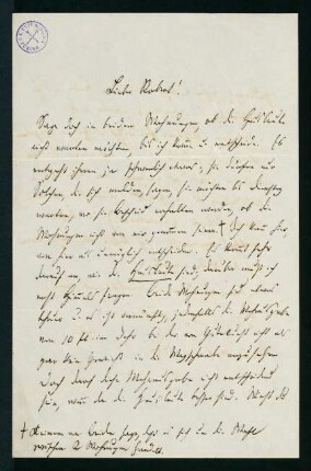 Brief vom 1. Mai 1867