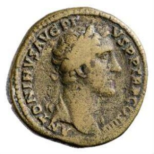 Münze, Sesterz, 145 - 161 n. Chr.