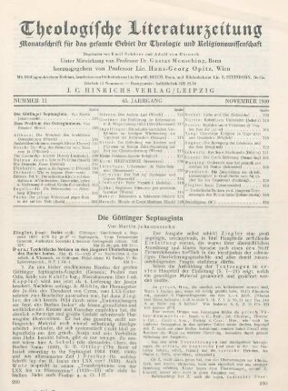 289-296 Die Göttinger Septuaginta