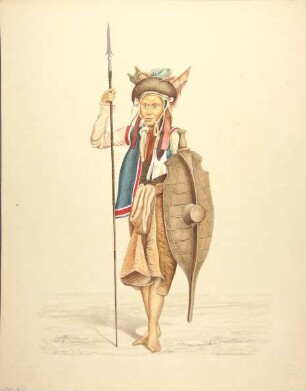 Krieger von der Insel Nias