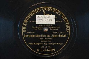 Dort vergiss leises Fleh'n : aus "Figaros Hochzeit" / [W. A. Mozart]