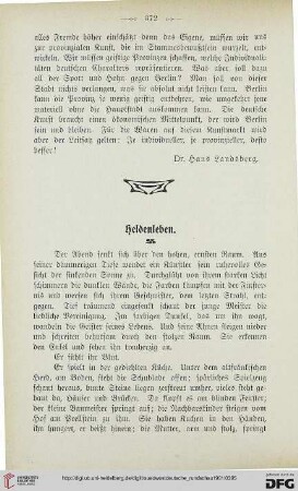 1: Heldenleben