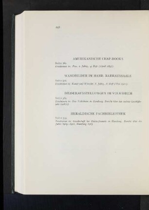 Bilderausstellungen im Volksheim.