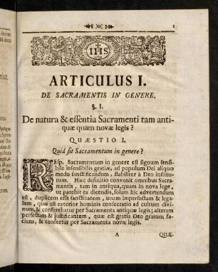 1-44, Articulus I