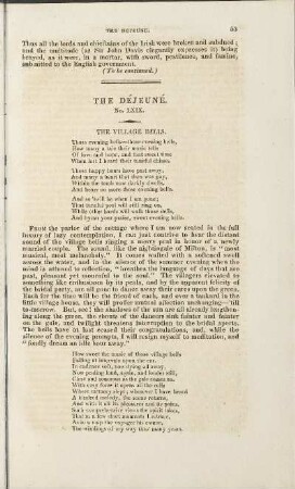 The Déjeunè. No. LXIX