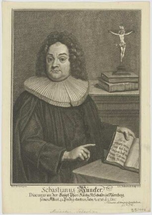 Bildnis des Sebastianus Muncker