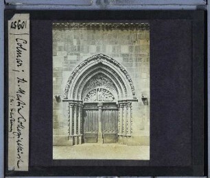 Colmar, St. Martin : Portal