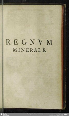 Regnum Minerale