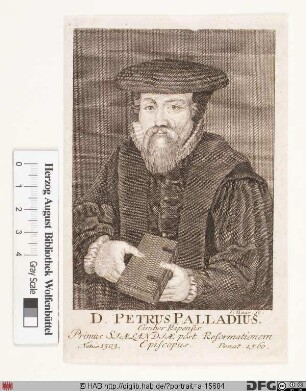 Bildnis Peder Palladius (eig. Plade)