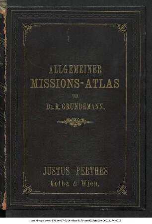 Allgemeiner Missions-Atlas