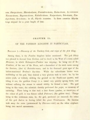 Chapter II. Of the Pandion Kingdom in particular
