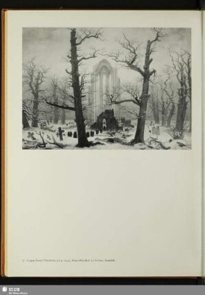 Klosterfriedhof im Schnee