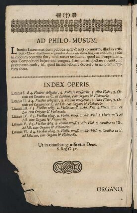 Index Operis