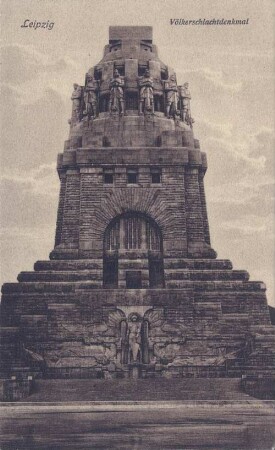Leipzig: Völkerschlachtdenkmal