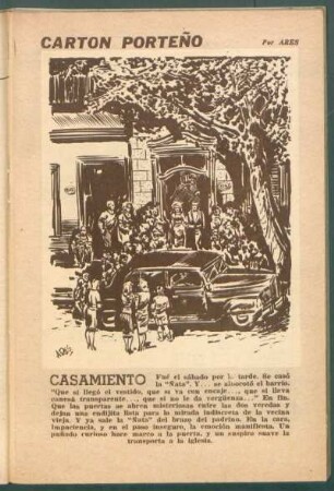 Casamiento : Carton porteño