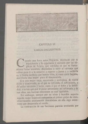 Capítulo III - Varios encuentros