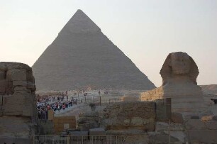 Kairo - Cheops Pyramide und Sphinx