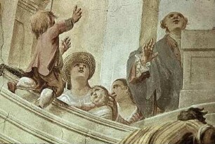 Mittelbild: Verherrlichung des heiligen Ulrich