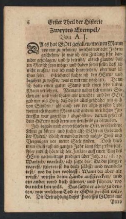 Zweytes Exempel/ Von A. J.