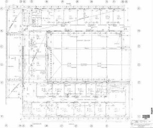 Ulm Hbf: Neues EG - Bauteil V / Ausführungsplan Empfangsgeb.