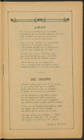 Del triunfo