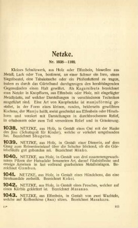 Netzke. Nr. 1038-1109